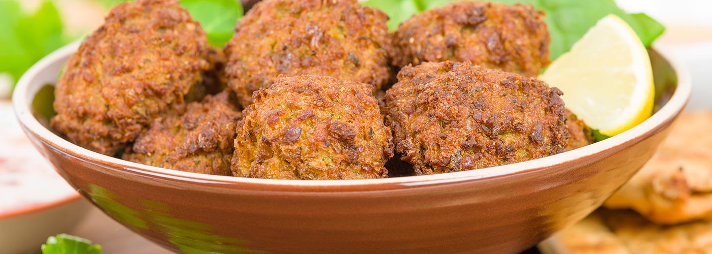 falafel in a bowl