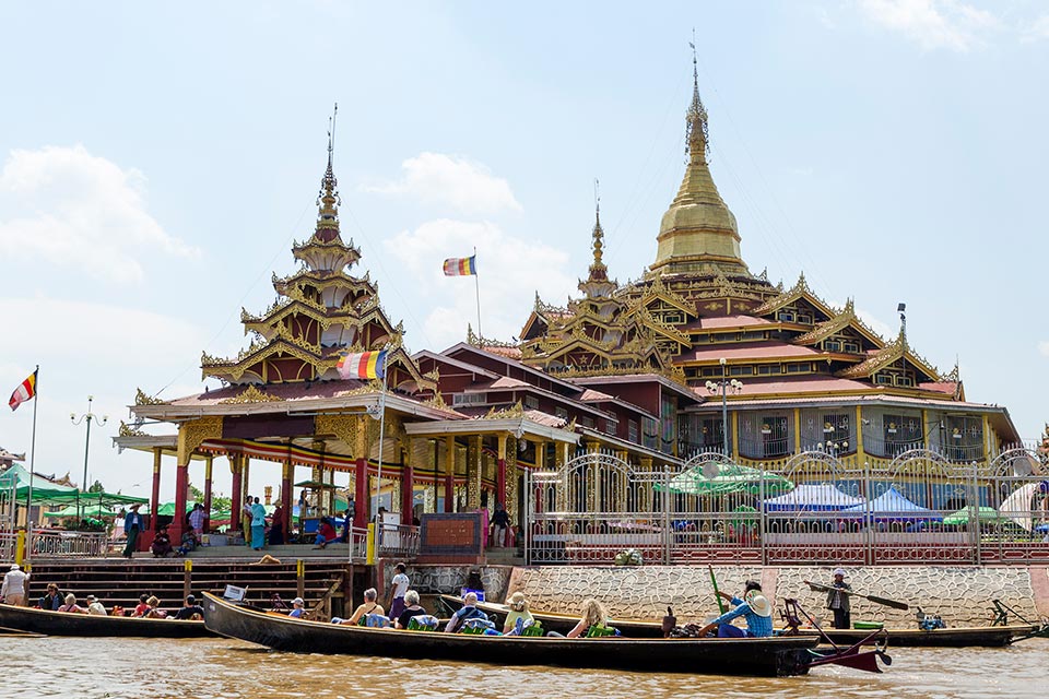 Phaung Daw Oo Pagoda Inle Lake