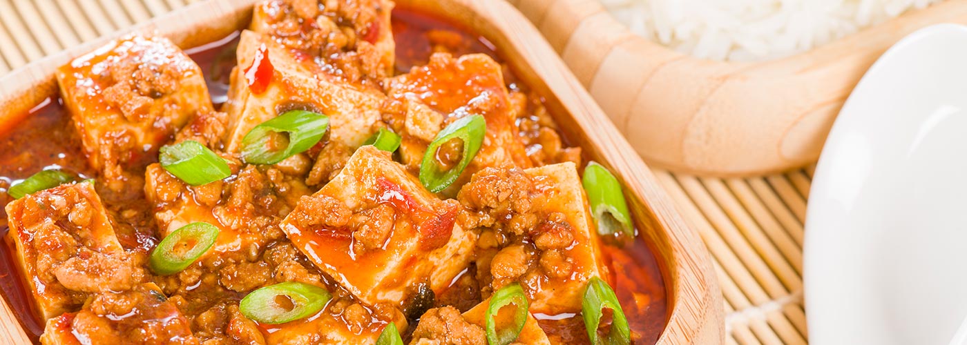 Chinese mapo tofu