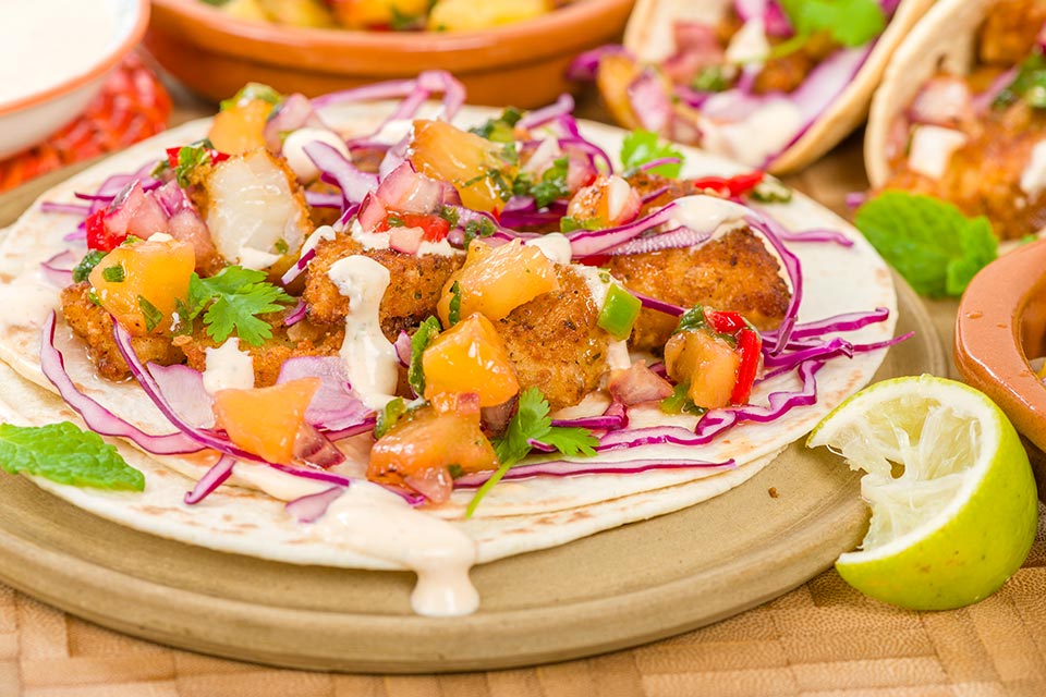 Mexican fish tacos